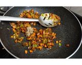 A picture of step 3 of Chowmein.