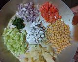 A picture of step 1 of Jhal Muri(puffed rice).