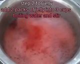 A picture of step 5 of Custard trifle.