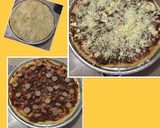 Foto langkah ke 4 dari resep Meatza Pizza Keto #Allaire Bread Flour.