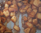 A picture of step 2 of Curried parsnip soup.