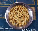 A picture of step 3 of Masala Fries.