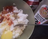 A picture of step 2 of Egg rice Cake.