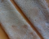 A picture of step 8 of Rava Dosa.