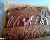 Csokoládés - kávés fatörzs #ünnepséfje recept fázis 8 fotója