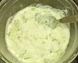 A picture of step 2 of Garlic Hung Curd Dip.
