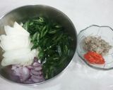 Foto langkah ke 3 dari resep Oseng Tempe Cumi Asin.