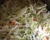 A picture of step 6 of Chicken X beef shawarma.