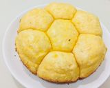 Hình bước làm 6 của món Bánh mì ngọt nướng bằng nồi cơm điện