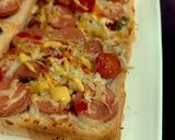 عکس مرحله 5 از دستور پیتزا نون تست با پنیر پیتزا خانگی 🍕