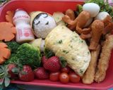 Foto langkah ke 11 dari resep Nasi Bento 'Bayi'.
