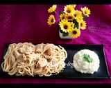 A picture of step 1 of Spaghetti Chicken Lazone With Mashed Potatoes.