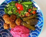 Une image de l'étape 1 de Falafels au four.