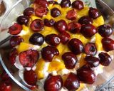 Foto del paso 2 de la receta: Postre de mango con cerezas frescas y crema especial