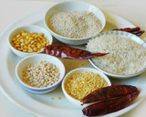 வரகு அரிசி (pearled kodo millet)மஸ்டர்ட் கிரீன் அடை ரெசிபி ஸ்டேப் 1 புகைப்படம்