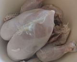 A picture of step 1 of Chicken roast with veggies.