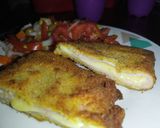 Foto del paso 5 de la receta: Milanesas de jamón y queso 🧀😋
