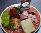 รูปขั้นตอนการทำที่ 1 ของ แกงกะทิไก่ใส่สะตอยอดมะพร้าว