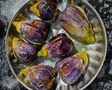 A picture of step 3 of Eggplant in curds gravy.