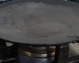 A picture of step 1 of Aloo paratha.