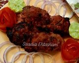A picture of step 3 of Bihari kabab.