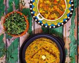 A picture of step 6 of Methi Parathas.