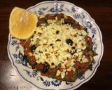 A picture of step 13 of California Farm Greek Pizza.