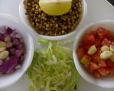 A picture of step 3 of Bajra salad.