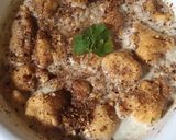 A picture of step 3 of Dahi bray.