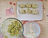 A picture of step 5 of Greek-Style Zucchini Fritters.
