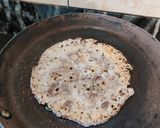 A picture of step 5 of Ragi Roti..
