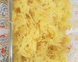 Foto del paso 4 de la receta: Calabaza espaguetis al horno..🍝