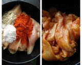 Foto langkah ke 1 dari resep Cheezy Chicken Strips & Butter Rice.