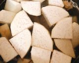 Hình bước làm 4 của món Canh Khoai Cao Hầm Bò