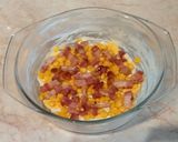Tojásos-kukoricás rakottas recept fázis 4 fotója