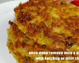 A picture of step 6 of Aloo cheela | Aloo snacks | Potato pancakes.