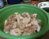 A picture of step 2 of Chicken with Sesame Sauce.