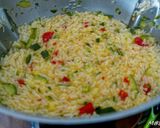 Une image de l'étape 5 de Riz aux courgettes et poivron au Cook Expert.