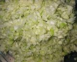 A picture of step 1 of Cabbage Appe.