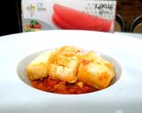 Foto del paso 5 de la receta: Bacalao con pisto con Lékué (microondas)