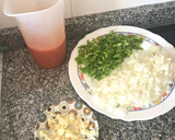 Foto del paso 1 de la receta: Arroz de “Cranc Blau”, “Gambeta” y Calamar