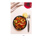 A picture of step 3 of Peanut salad.
