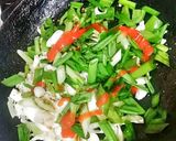 A picture of step 8 of BBQ RICE PLATTER.