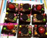 Foto langkah ke 9 dari resep Brownies oreo keju.