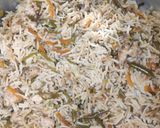 A picture of step 6 of Chicken fried rice.