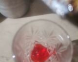 A picture of step 2 of Lal sharbat.