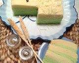 Foto langkah ke 8 dari resep Bolu Lapis Pandan Kukus.