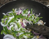 A picture of step 4 of Soya chilli.