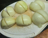 Foto del paso 2 de la receta: Tira de asado con papa y cebolla (al horno en bolsa)
