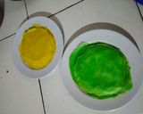 Foto langkah ke 6 dari resep Dadar Gulung Isi Kelapa.